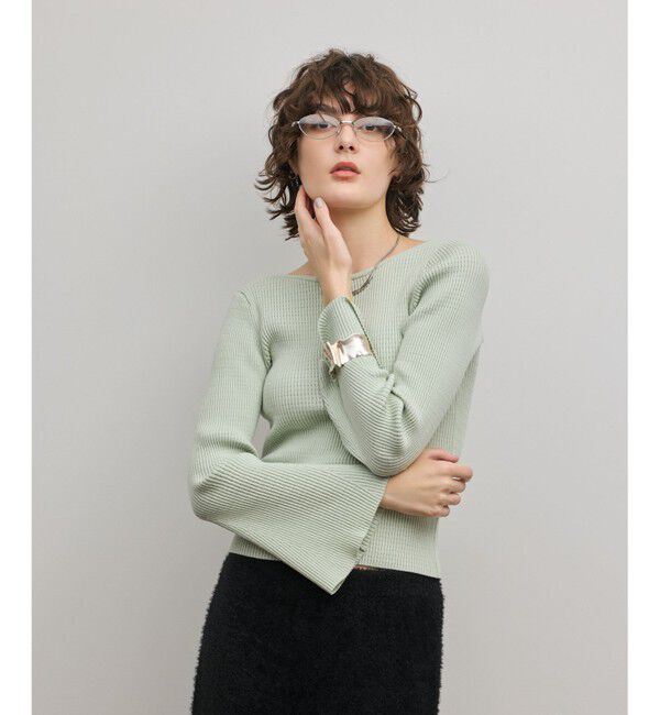 Diagram「アイレットリブニットトップ」|ニット・セーター|