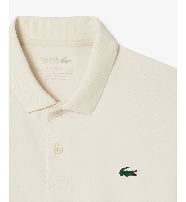 LACOSTE「アシンメトリーウルトラドライポロシャツ」|ポロシャツ|