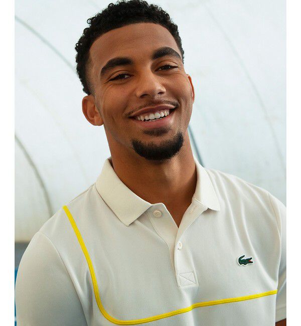 LACOSTE「アシンメトリーウルトラドライポロシャツ」|ポロシャツ|