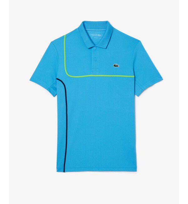 LACOSTE「アシンメトリーウルトラドライポロシャツ」|ポロシャツ|