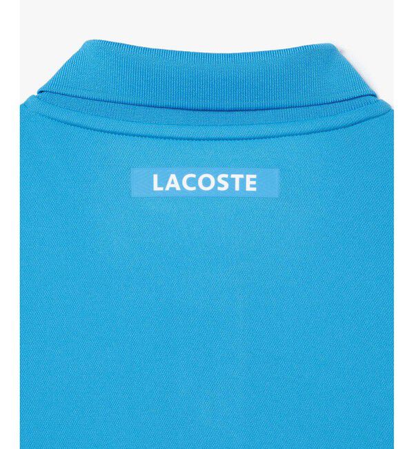 LACOSTE「アシンメトリーウルトラドライポロシャツ」|ポロシャツ|