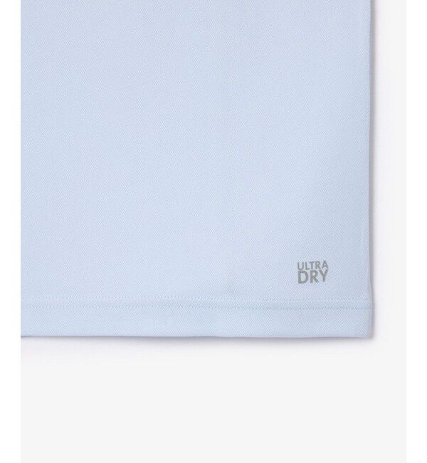 LACOSTE「アシンメトリーウルトラドライポロシャツ」|ポロシャツ|