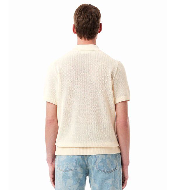 LACOSTE「ローゲージニットポロシャツ」|ポロシャツ|