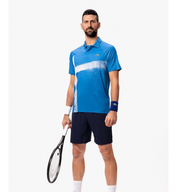 LACOSTE「『ジョコビッチ』コートラインシームレスポロシャツ」|ポロシャツ|