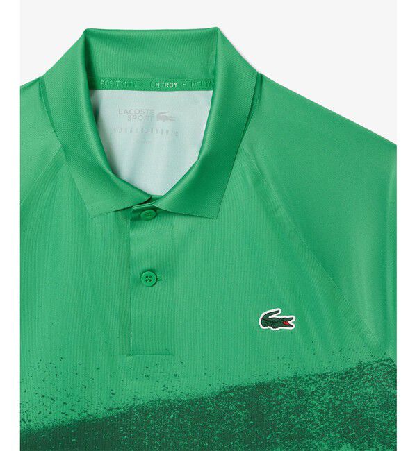 LACOSTE「『ジョコビッチ』コートラインシームレスポロシャツ」|ポロシャツ|