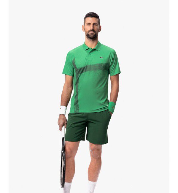 LACOSTE「『ジョコビッチ』コートラインシームレスポロシャツ」|ポロシャツ|