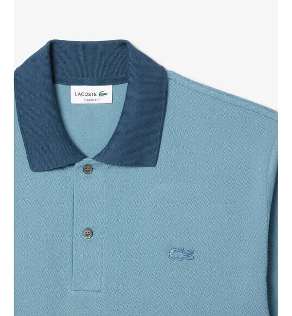 LACOSTE「L.12.12グラデーション 半袖ポロシャツ」|ポロシャツ|