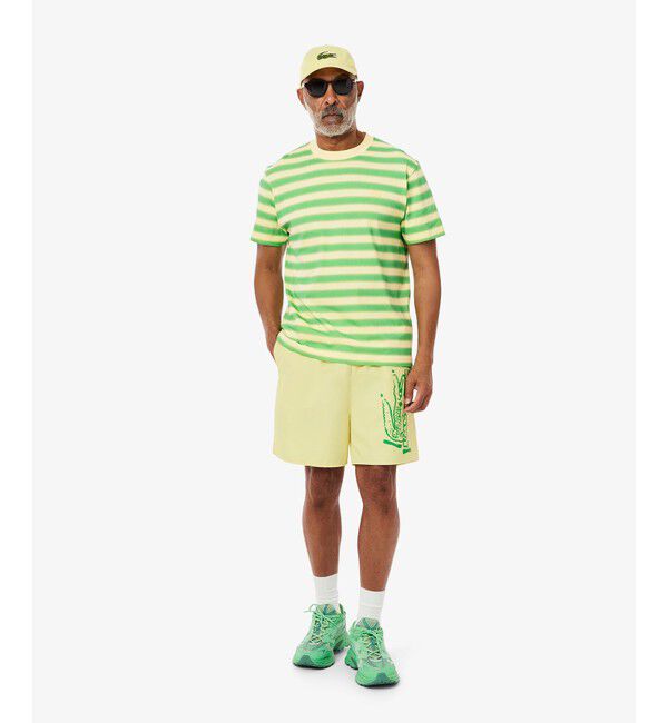 LACOSTE「グラデーションボーダーTシャツ」|Tシャツ・カットソー|