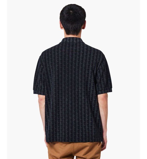 LACOSTE「インディゴ鹿の子地ポロシャツ」|ポロシャツ|