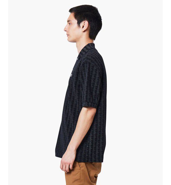 LACOSTE「インディゴ鹿の子地ポロシャツ」|ポロシャツ|