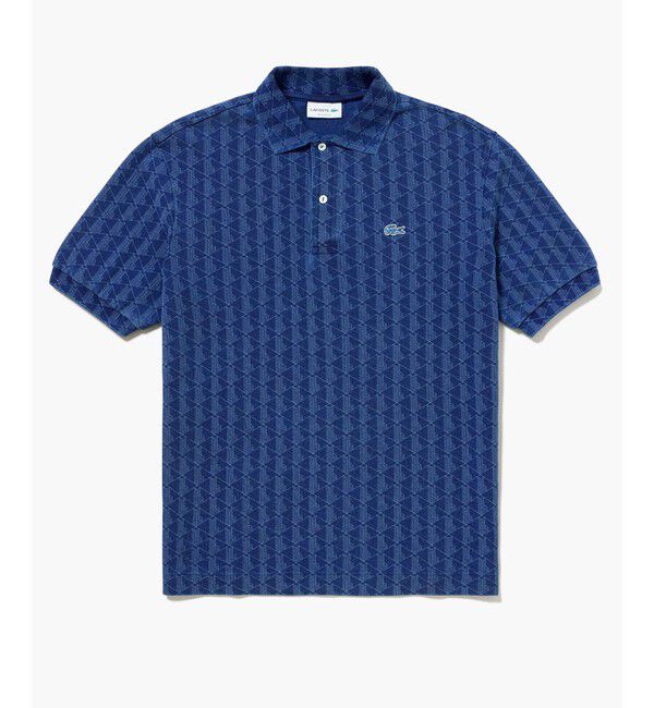 LACOSTE「インディゴ鹿の子地ポロシャツ」|ポロシャツ|