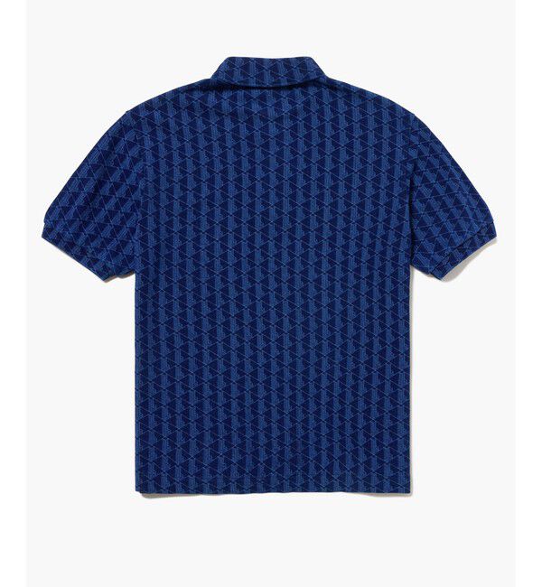 LACOSTE「インディゴ鹿の子地ポロシャツ」|ポロシャツ|