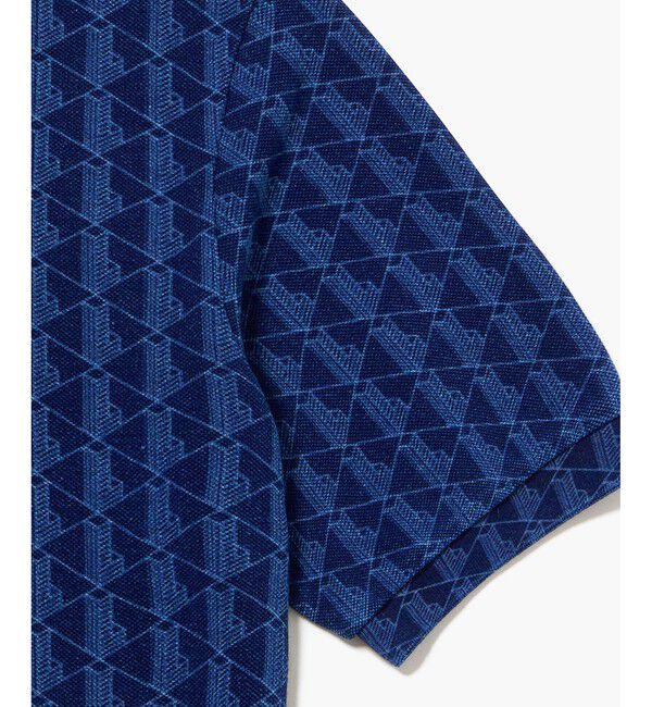 LACOSTE「インディゴ鹿の子地ポロシャツ」|ポロシャツ|