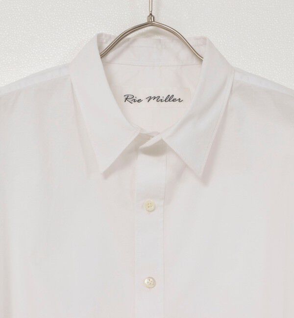 Rie Miller「レギュラーカラー2WAYシャツ」|シャツ・ブラウス|