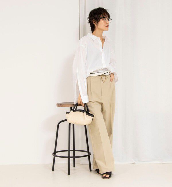 Rie Miller「レギュラーカラー2WAYシャツ」|シャツ・ブラウス|