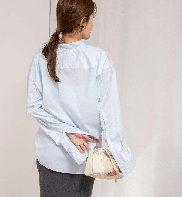 Rie Miller「レギュラーカラー2WAYシャツ」|シャツ・ブラウス|