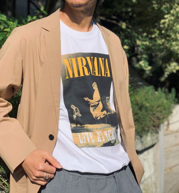 NOLLEY'S goodman「【GOOD ROCK SPEED】別注 NIRVANA / ニルヴァーナ プリントTシャツ 25SS」|Tシャツ・カットソー|