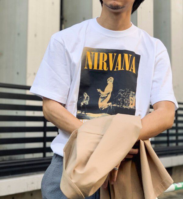 NOLLEY'S goodman「【GOOD ROCK SPEED】別注 NIRVANA / ニルヴァーナ プリントTシャツ 25SS」|Tシャツ・カットソー|