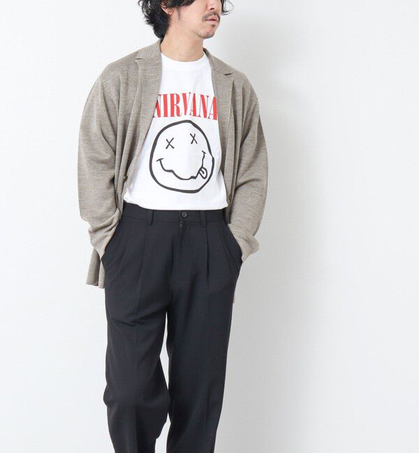 NOLLEY'S goodman「【GOOD ROCK SPEED】別注 NIRVANA / ニルヴァーナ プリントTシャツ 25SS」|Tシャツ・カットソー|