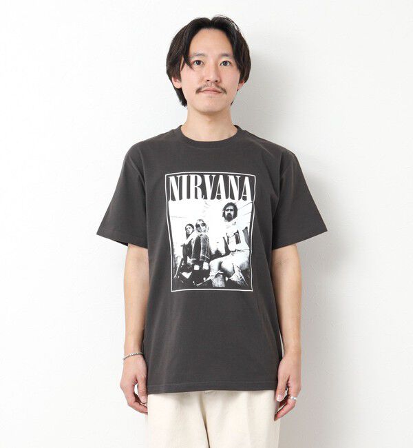 NOLLEY'S goodman「【GOOD ROCK SPEED】別注 NIRVANA / ニルヴァーナ プリントTシャツ 25SS」|Tシャツ・カットソー|