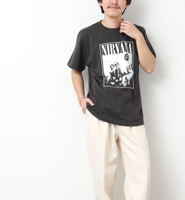 NOLLEY'S goodman「【GOOD ROCK SPEED】別注 NIRVANA / ニルヴァーナ プリントTシャツ 25SS」|Tシャツ・カットソー|