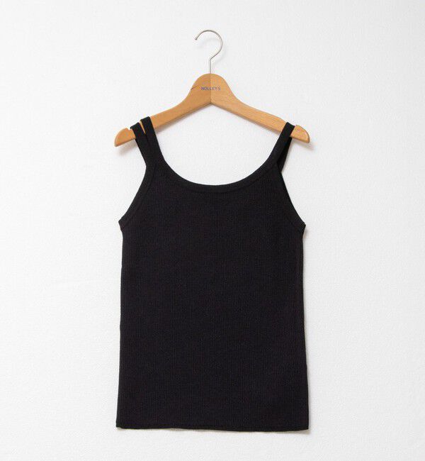 NOLLEY'S「《アンサンブル対応》《手洗い可能》ペーパーヤーン2WAYリブタンクトップ」|タンクトップ|