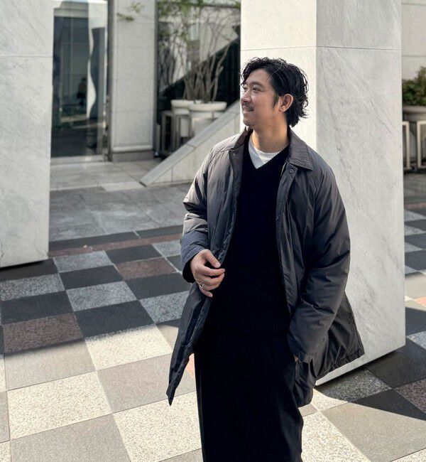 TAION/タイオン】別注ダウンステンカラーコート 25AW（NOLLEY'S