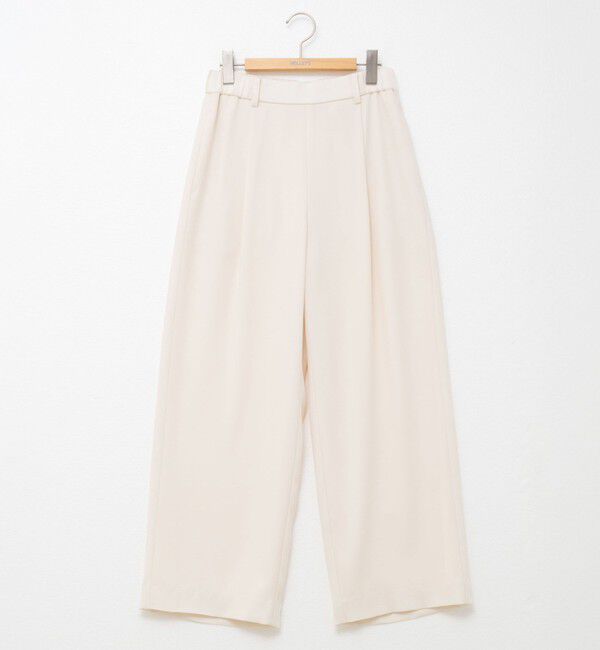 NOLLEY'S「ウォッシャブルバックサテンジョーゼットイージーパンツ」|その他|