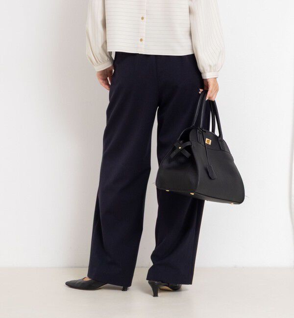 NOLLEY'S「ウォッシャブル裏起毛イージーワイドパンツ」|その他|