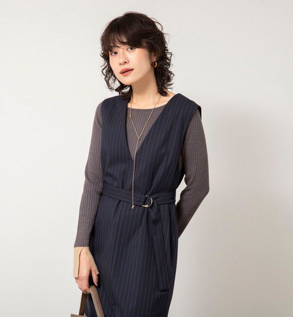 ウォッシャブルベルト付きジャンスカ（NOLLEY'S sophi）｜ルミネの