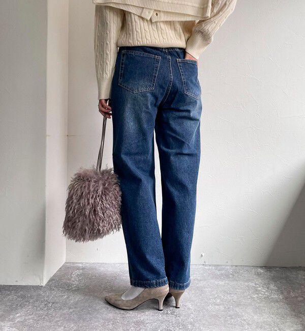fredy emue「ストレートデニムパンツ」|デニム|