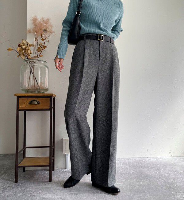 fredy emue「ツィードタックスラックス」|スラックス|