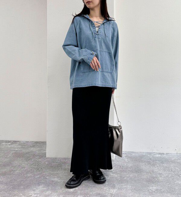 fredy emue「デニムアノラック」|シャツ・ブラウス|