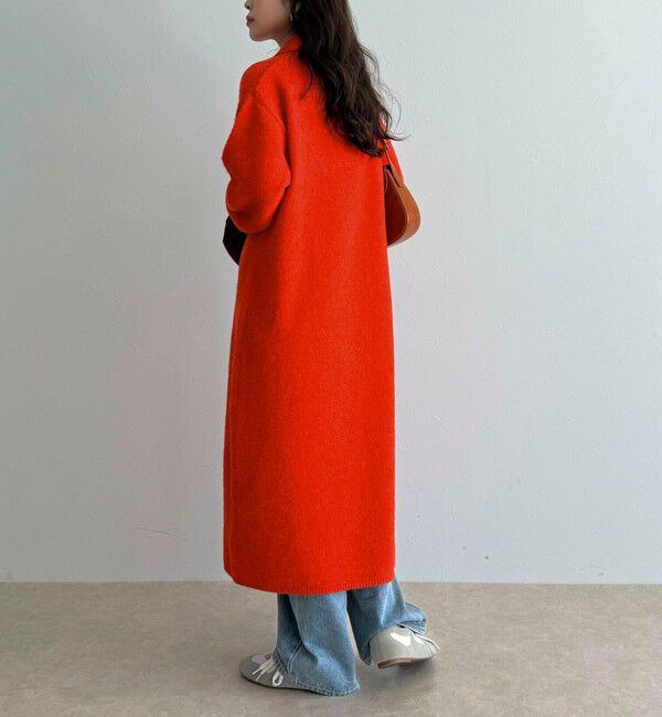 fredy emue「FR刺繍衿付きニットワンピース」|ワンピース|