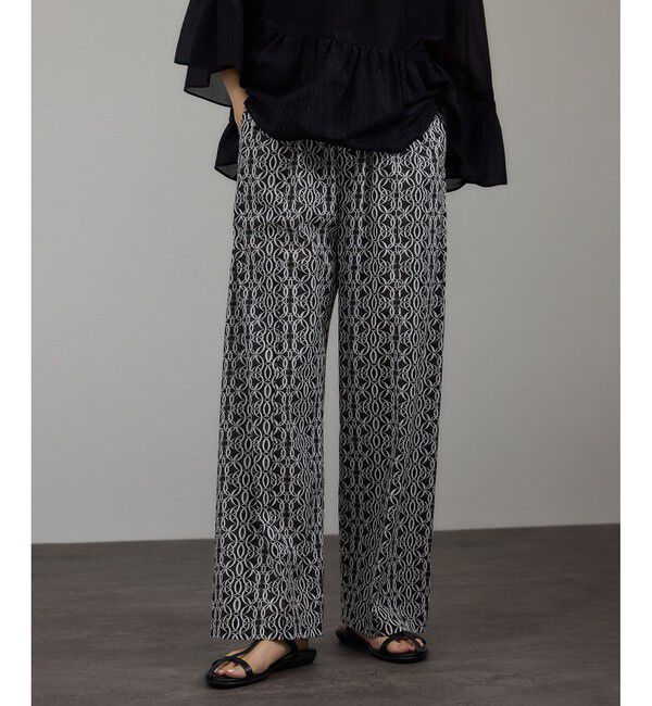 SALON adam et rope'「リバティイージーパンツ」|チノ|