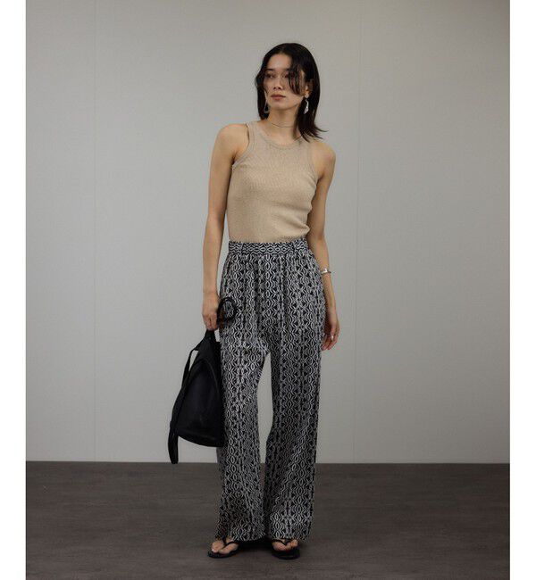 SALON adam et rope'「リバティイージーパンツ」|チノ|