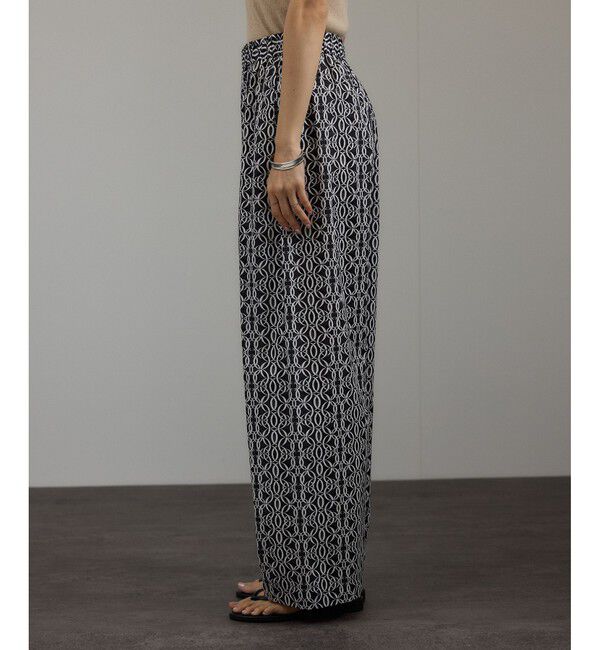 SALON adam et rope'「リバティイージーパンツ」|チノ|