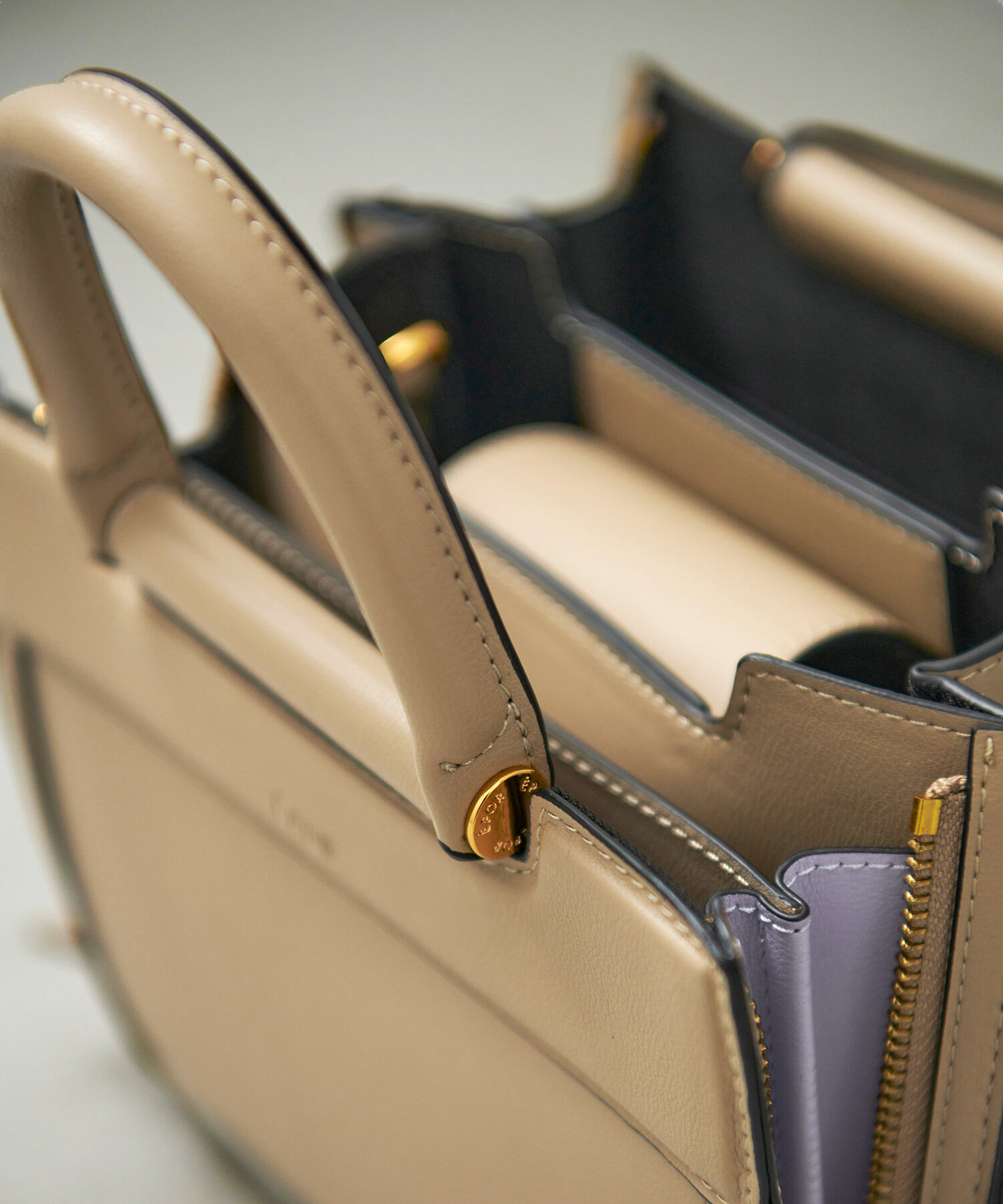 E'POR「【E'POR】W BAG Mini 【メディア掲載】」|ハンドバッグ|