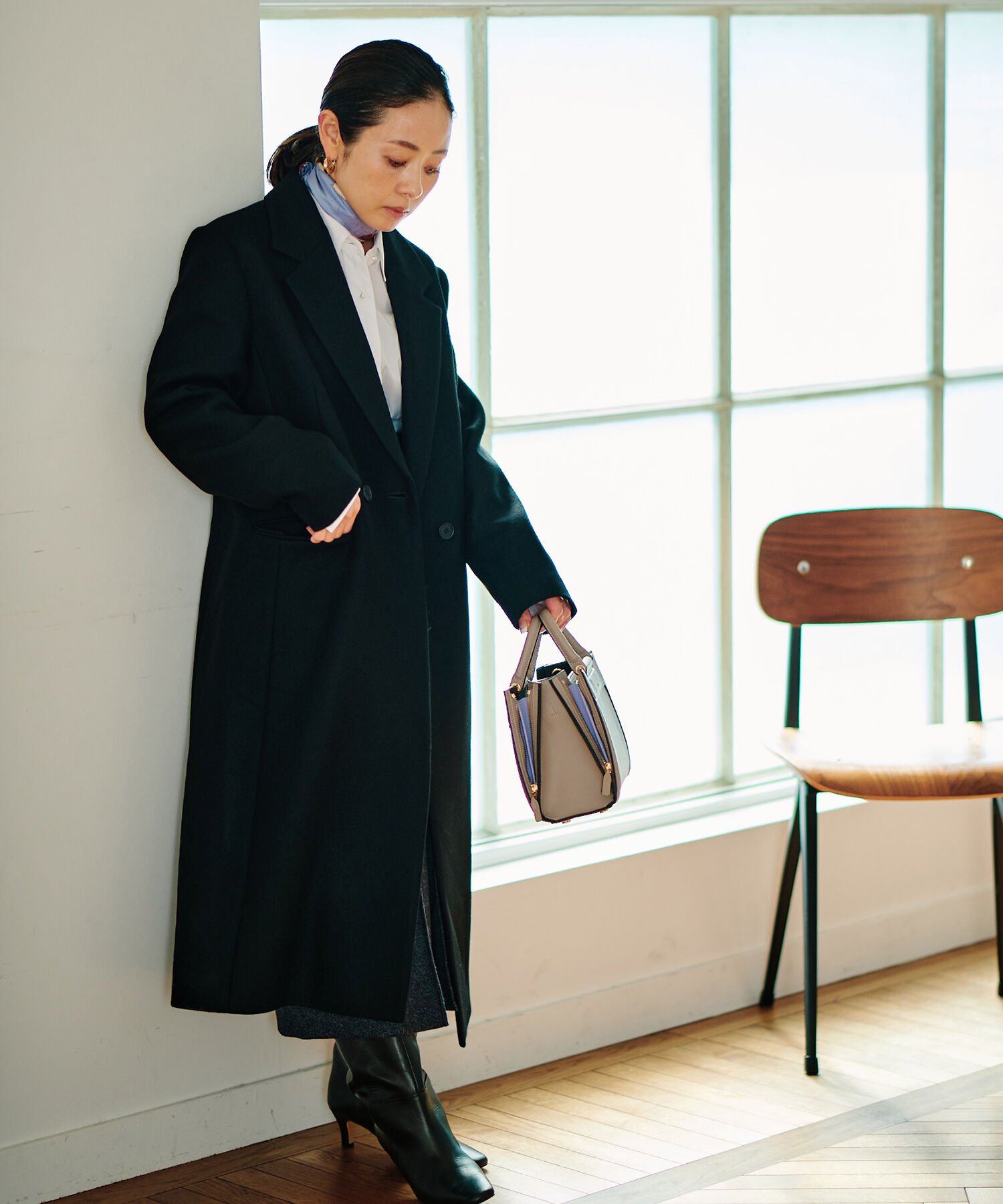 E'POR「【E'POR】W BAG Mini 【メディア掲載】」|ハンドバッグ|