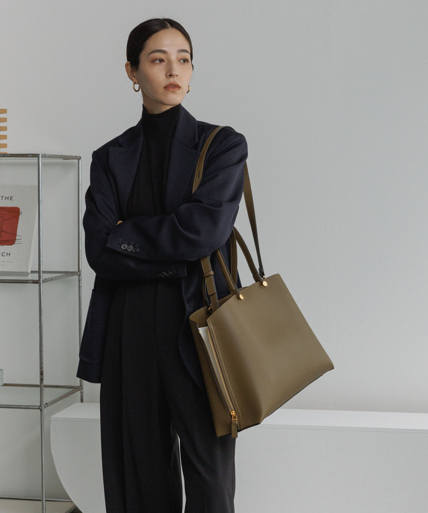 ROPE「【E'POR】Y BAG Medium+【WEB限定/一部店舗限定】【通勤】【A4/PC対応】【25AW】」|ショルダー・メッセンジャー|