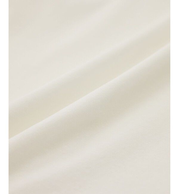 ROPE「【洗える】クリア天竺ギャザー半袖プルオーバー/お仕事服」|Tシャツ・カットソー|