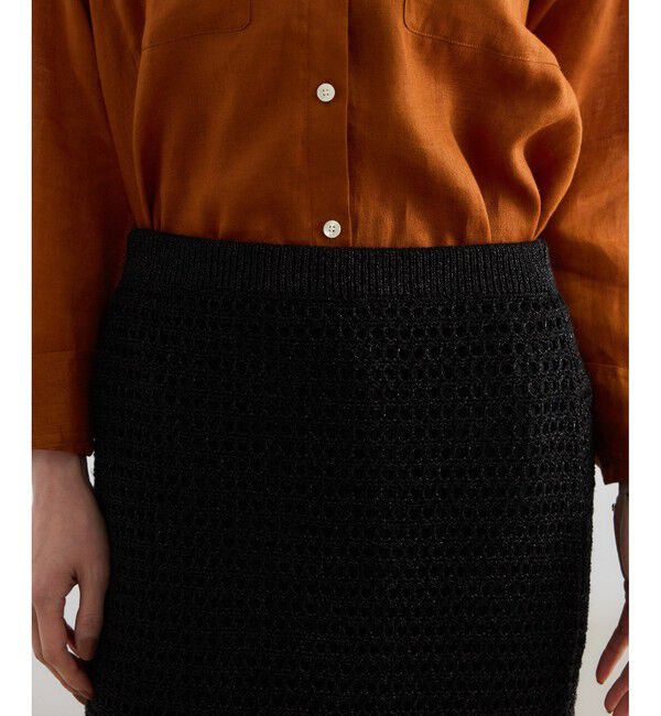 ROPE「ラメメッシュスカート/セットアップ対応」|スカート|