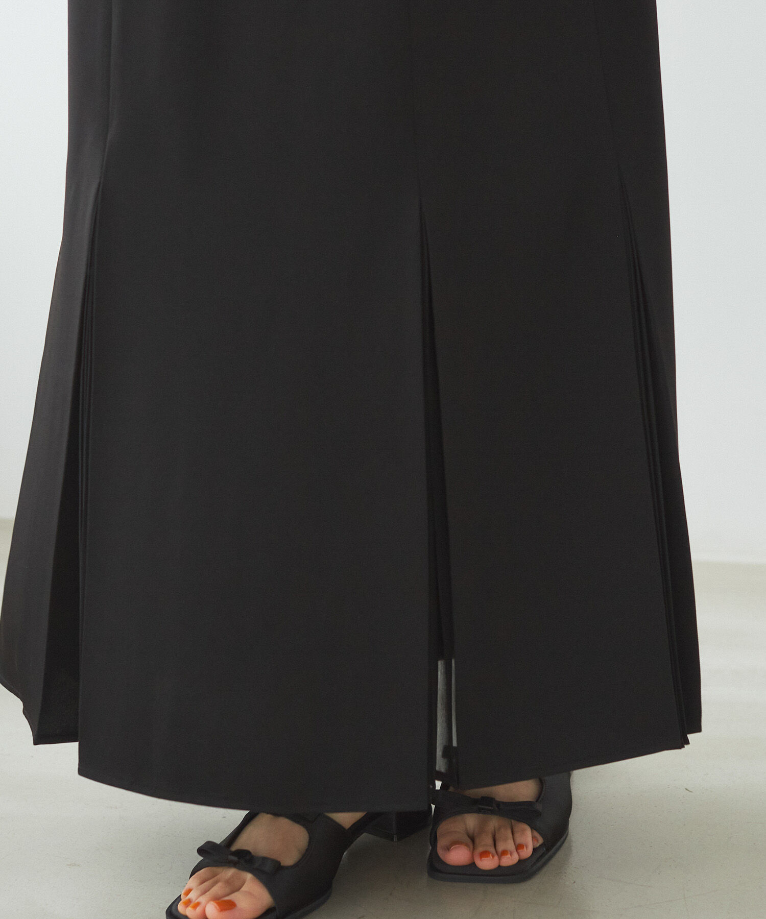 VIS「プリーツ切替マーメイドスカート」|スカート|