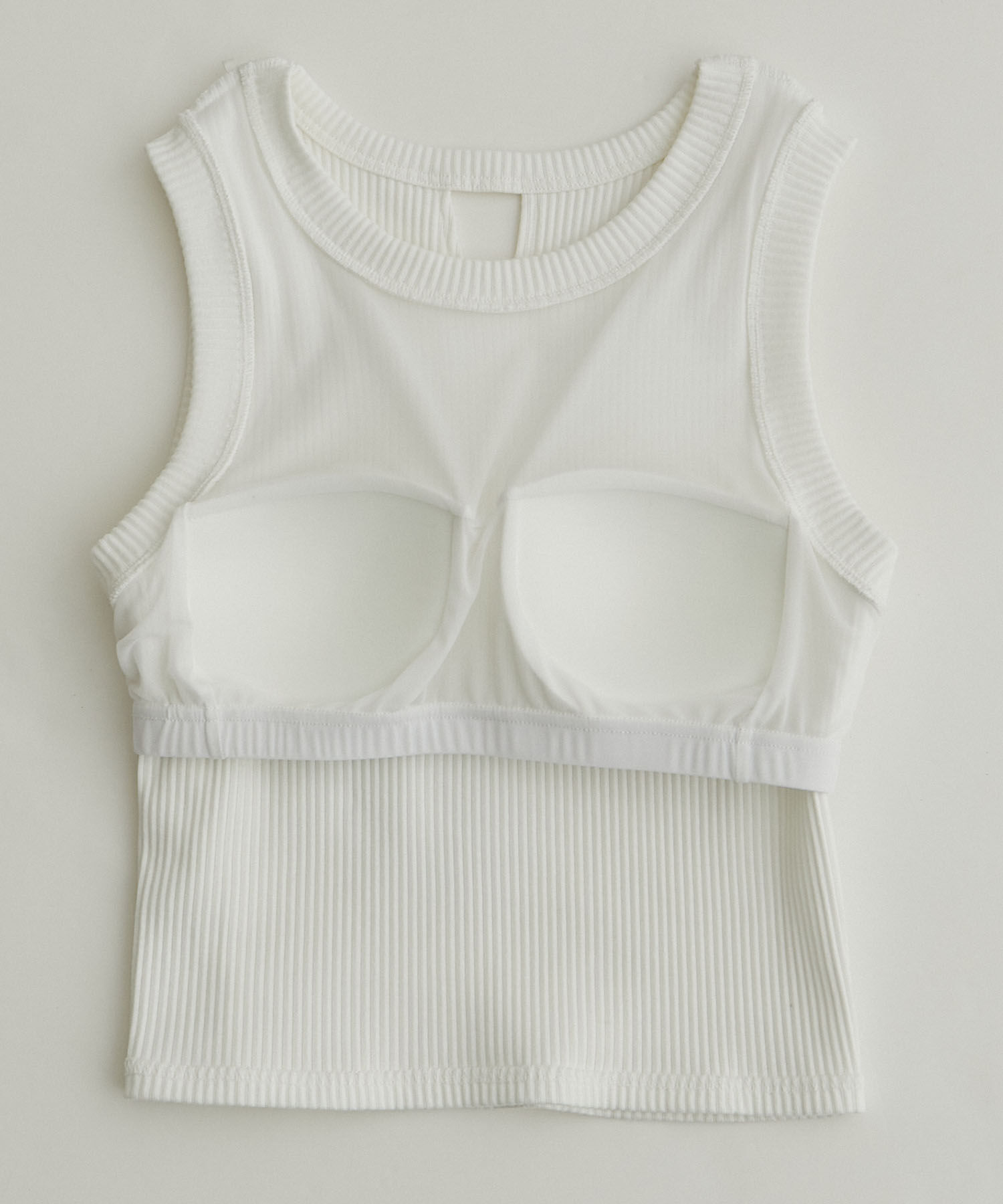 VIS「カップ付きアメスリタンク」|タンクトップ|