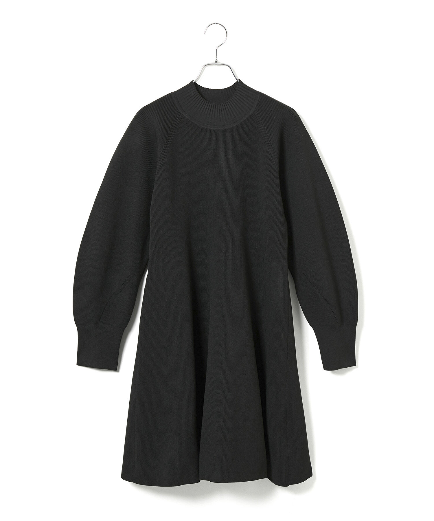 VIS「【美smart】フレアニットワンピース【着丈が選べる/洗える】」|ワンピース|