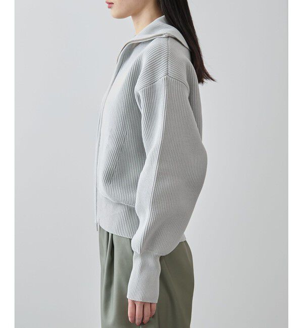 VIS「Wジップハイネックニットカーディガン」|カーディガン|