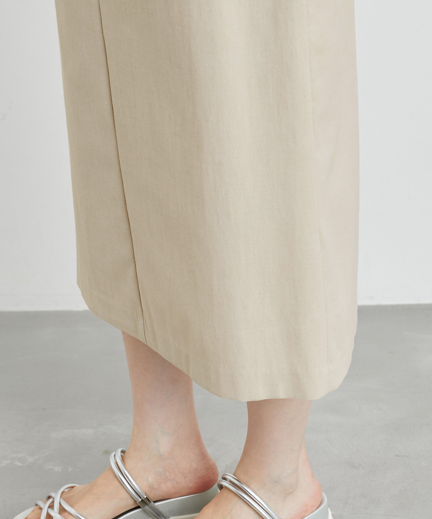 Rope&rsquo;Picnic「洗える/2WAY・セットアップ対応/ウエストベルトストレートスカート」|スカート|