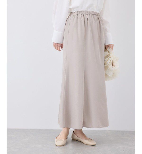Rope&rsquo;Picnic「レーヨン混無地スカート」|スカート|