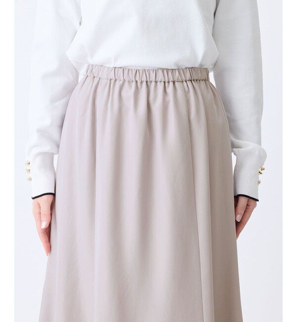 Rope&rsquo;Picnic「レーヨン混無地スカート」|スカート|