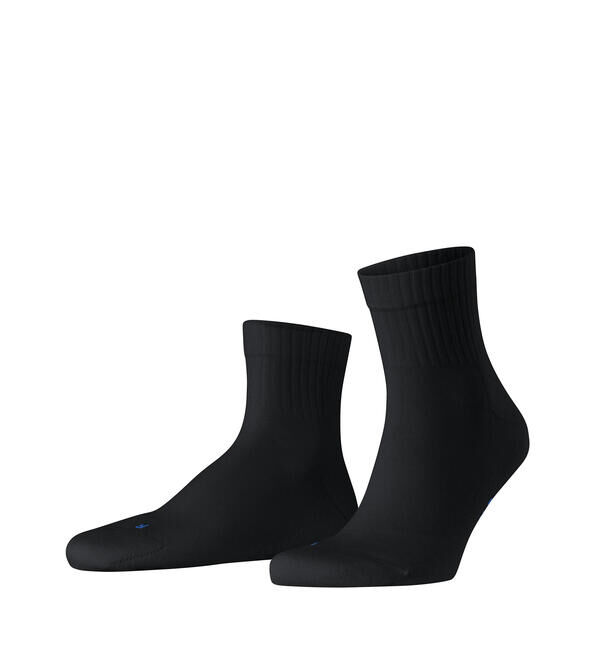  「FALKE | 16624 RUN RIB SHORT SOCKS MEN」|ソックス|BLACK